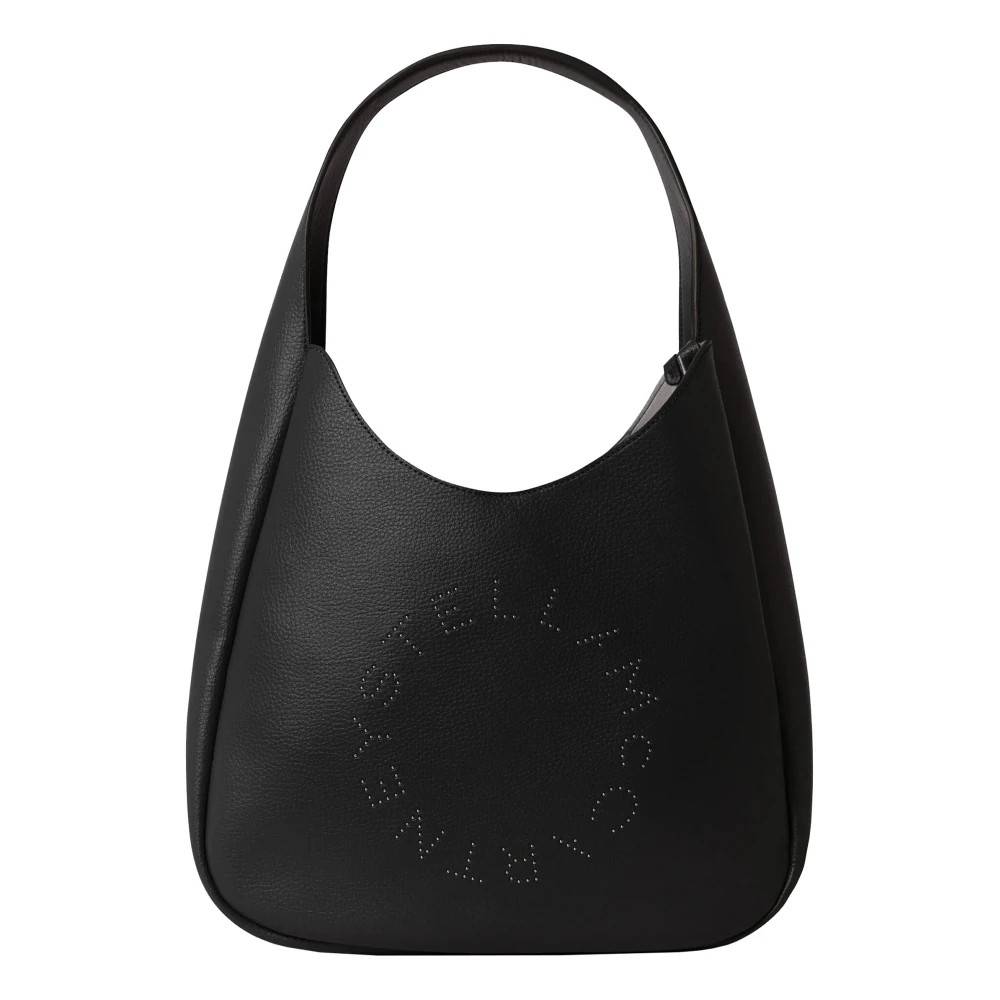 Stella McCartney - Logo Studded Large Hobo Bag Väskor - Dam - ONE Size -