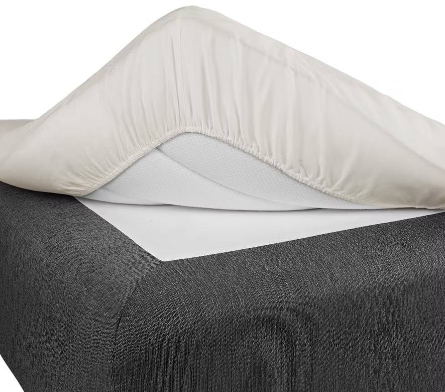 Dra på lakan Beige Borganäs of Sweden