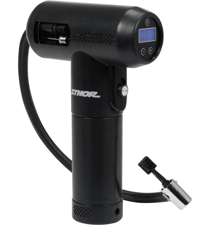 Kompressor batteridriven handhållen m. LED display