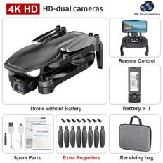 2024 New L500 PRO 4K GPS Drone With Camera Brushless Pro Quadcopter FPV 5G Wifi 1.2km 25mins Flight RC Helicopter Camera Mini Drone orange