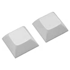 YYWE 37 PCS PBT Keycap DSA 1U Keycaps for Cherry MX Custom Keycap Set for Gaming Mechanical Keyboard Keybord,White