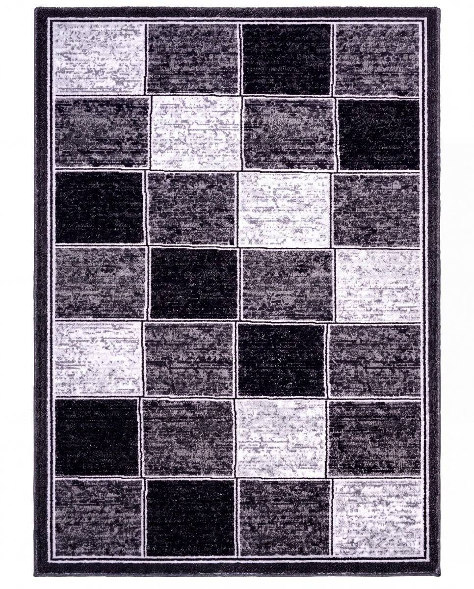 Stordal Grå 160x230 cm Gummerad Matta