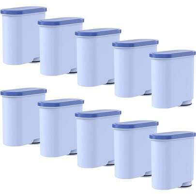 Vattendroppe-ersättningsfilter för Philipss AquaClean® CA6903/10 CA6903/22, kompatibel med Saeco® och Philipss® helautomatiska kaffemaskiner, TÜV SÜD- - Blå