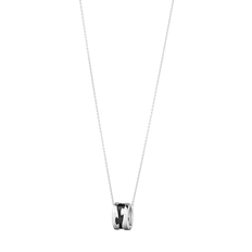 Fusion hänge, Georg Jensen, 18 k vitt guld / Svart HyCeram