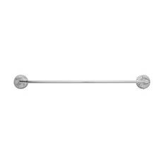 Lene Bjerre Liva Håndklædeholder - H 6,5 x B 60 x D 7,6 cm - Zinklegering - Hvid