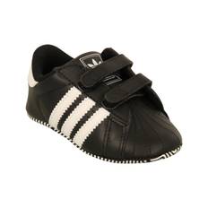 Adidas Superstar Crib Trainers - Sort/Hvid