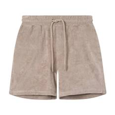 Nikben, Shorts, Dam, Beige, M, Terry Toweling Mid-Length Shorts