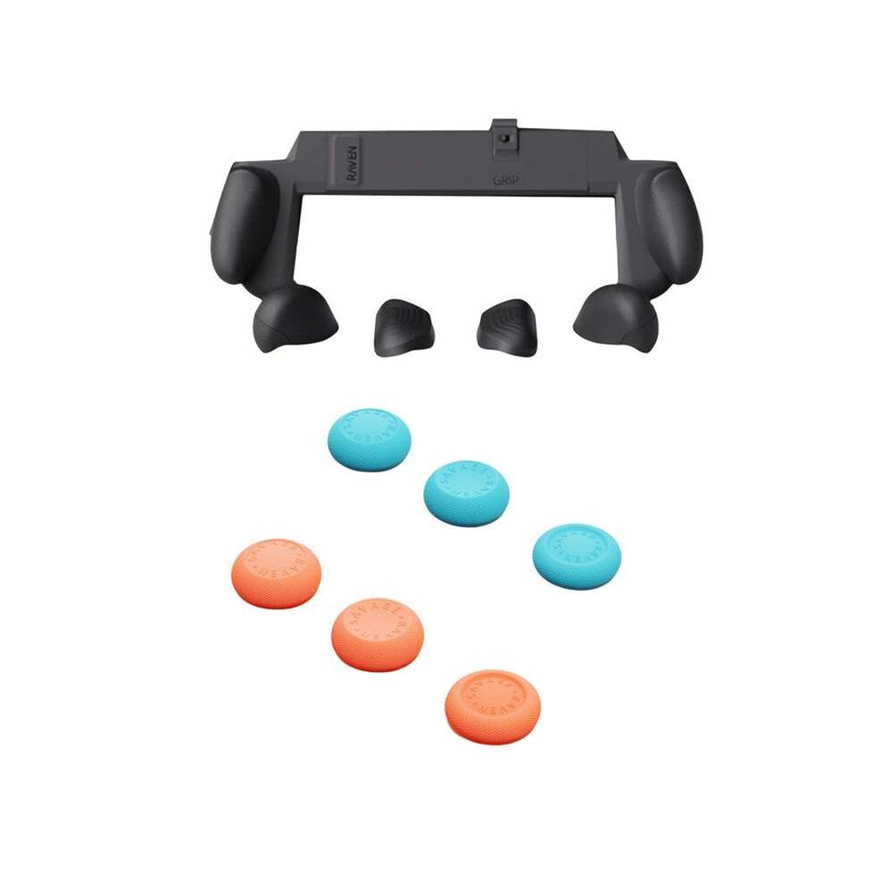 For Switch2 Case Plastic Grip Protective Shell+Joystick Caps Kit for Switch2 NS2 Grip Case Dust-Proof Cover B
