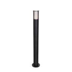 Smart pullert til udendørs brug sort 80 cm IP44 RGBW inkl. GU10 50mm - Boris