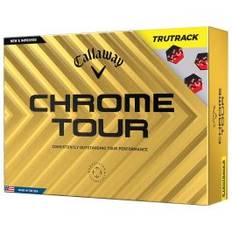 Callaway Chrome Tour TruTrack Yellow Golf Balls