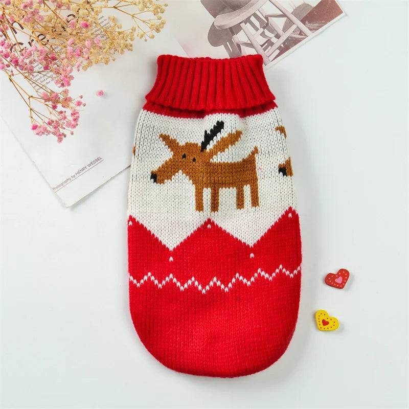 Warm Knit Dog & Cat Sweater - 2 / 14-suit 4.5-6.5kg / China Mainland (14-suit 4.5-6.5kg)