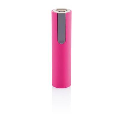 Loooqs Portable battery 2200 mAh, cerise