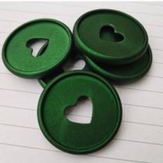 100 st bindring spänne plastring svamphål lösblad anteckningsblock plast bindskivor macaron skiva bindningsfil