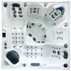 Platinum Spas Spabad Onyx 86 Jets 5 Personer - Svart