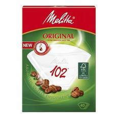 Melitta Melitta Kaffefilter 102 Hvid pakke med 80 stk. 4006508114863