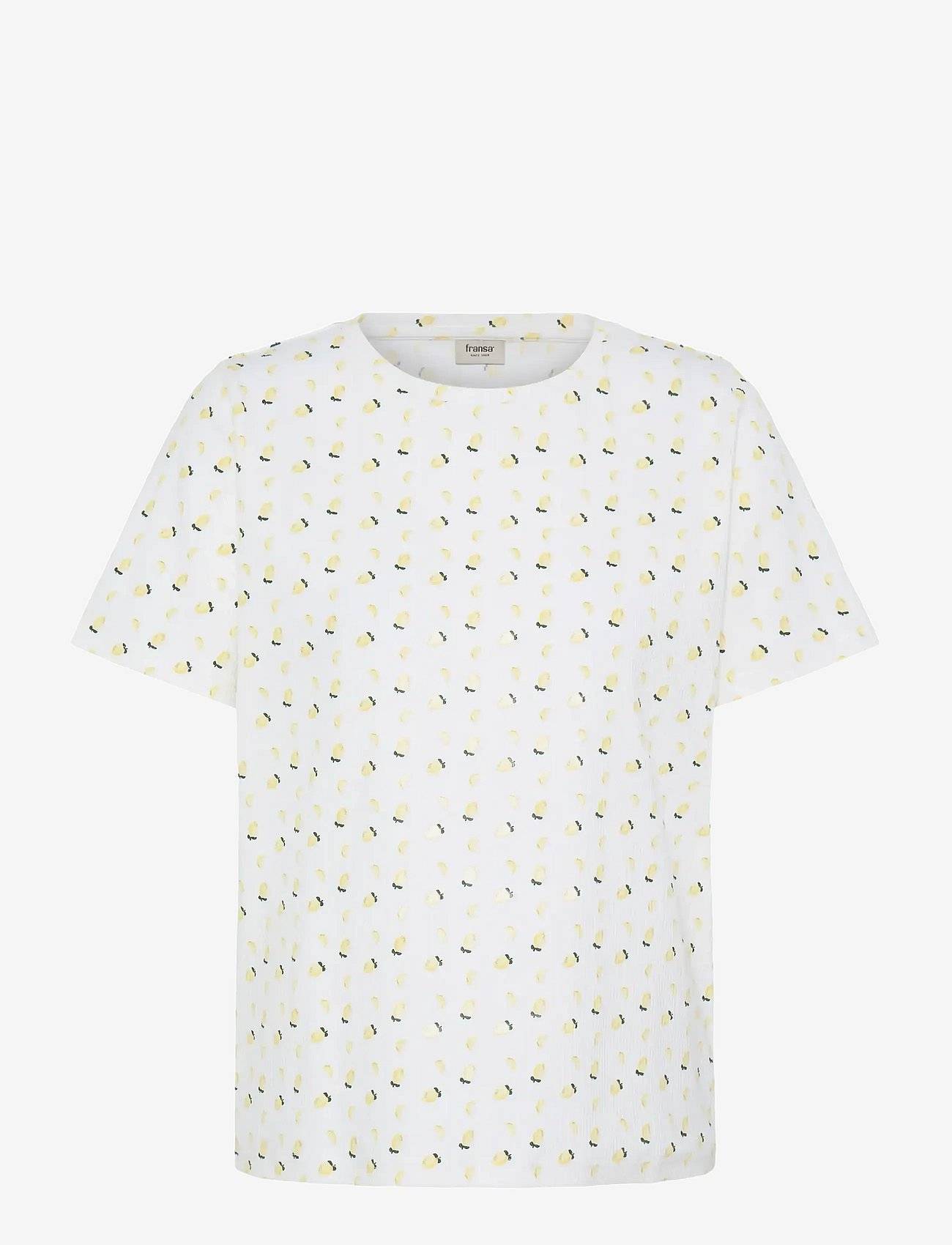 Fransa Frtess Tee 1 - White - M