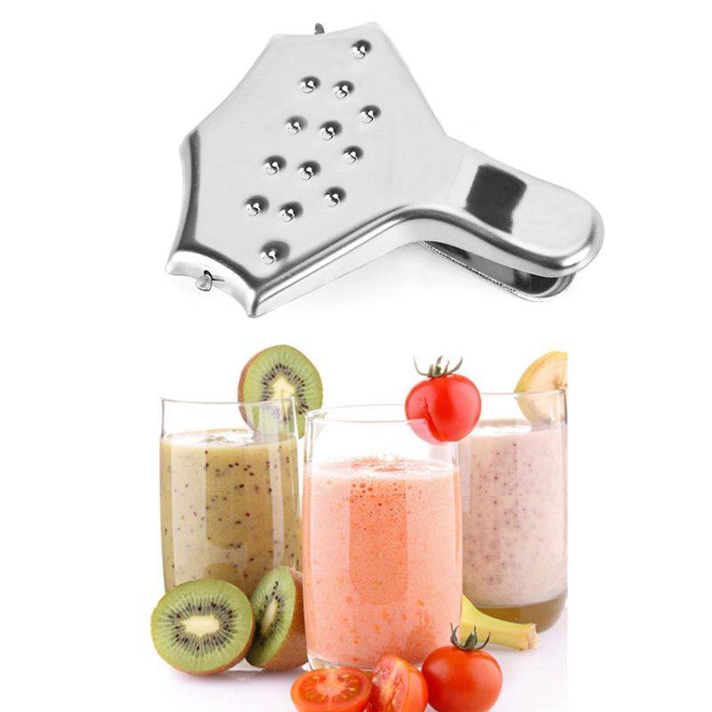 Rostfritt stål citronklämma manuell press juicepress frukt apelsinpress kökspryl verktyg och märke