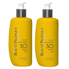 Beauté Pacifique - 2 x Stay Outside Solcreme SPF 30 200 ml