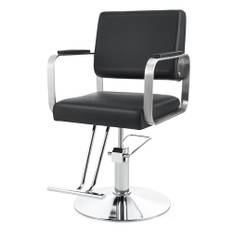 CO-Z Friseurstuhl mit hydraulischer Pumpe Friseursessel 360° Drehbar Friseurstühle Barber Stuhl Einstellbar, mit Fußstütze für Friseursalon Barbershop Spa Tattoo Shop 200kg
