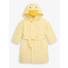 Jojo Maman Bébé JoJo Maman Bébé Yellow Duck Cotton Towelling Robe - 5 - 6 Years (110 - 116cm)