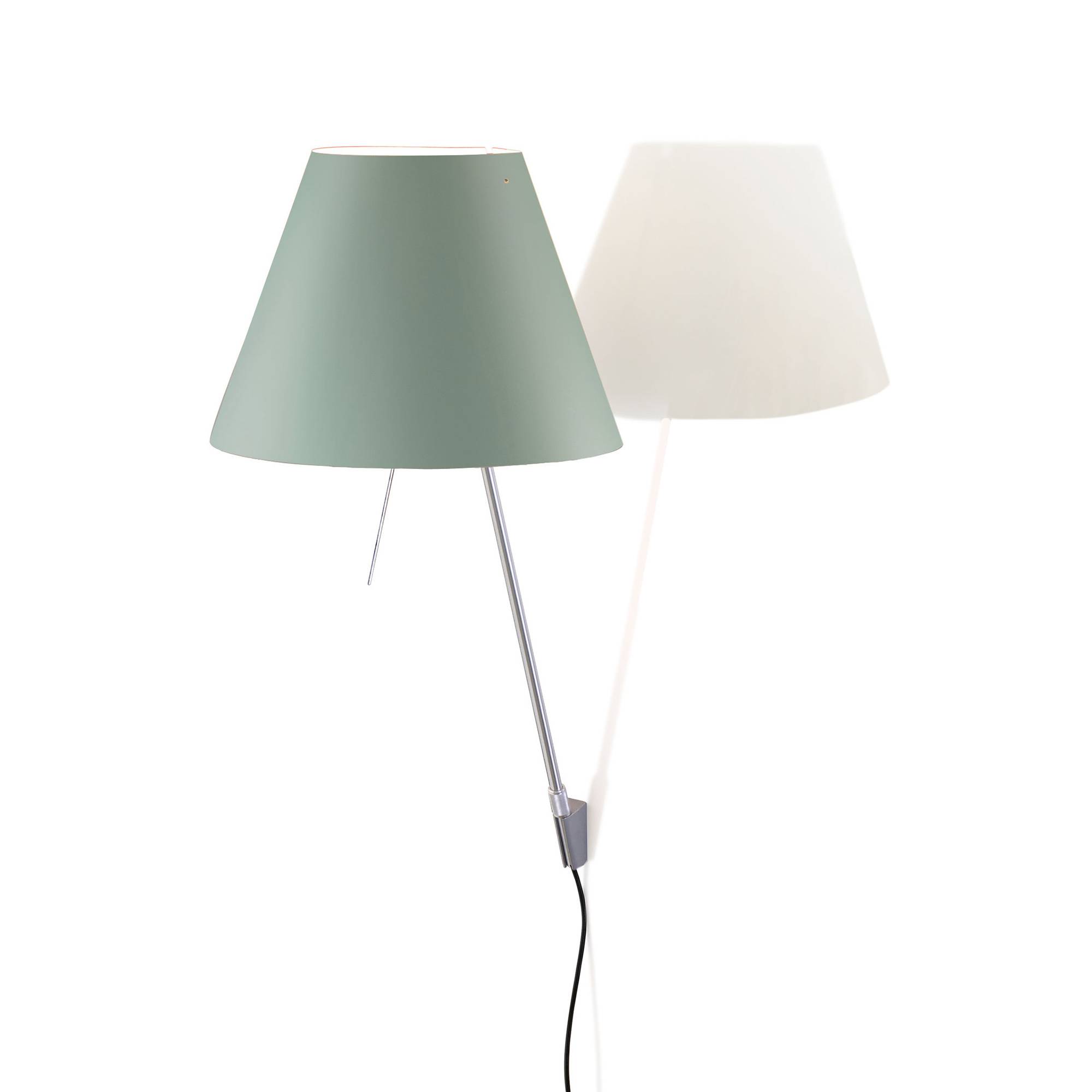 Luceplan - Costanza D13 Vägglampa, Aluminium, Grön - Vägglampor - Paolo Rizzatto - Grön