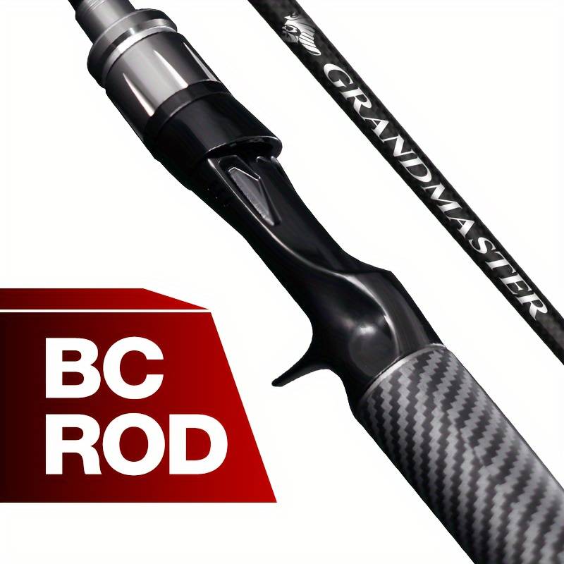 TEMU Seasir Fishing Rod 6000g Super Drag 1.8-2.4m/5'10"-7'10" Fishing Power High Carbon Content Fishing Rods Fishing Tackle With A Decorative Handle Made Of Carbon Fiber Cloth
