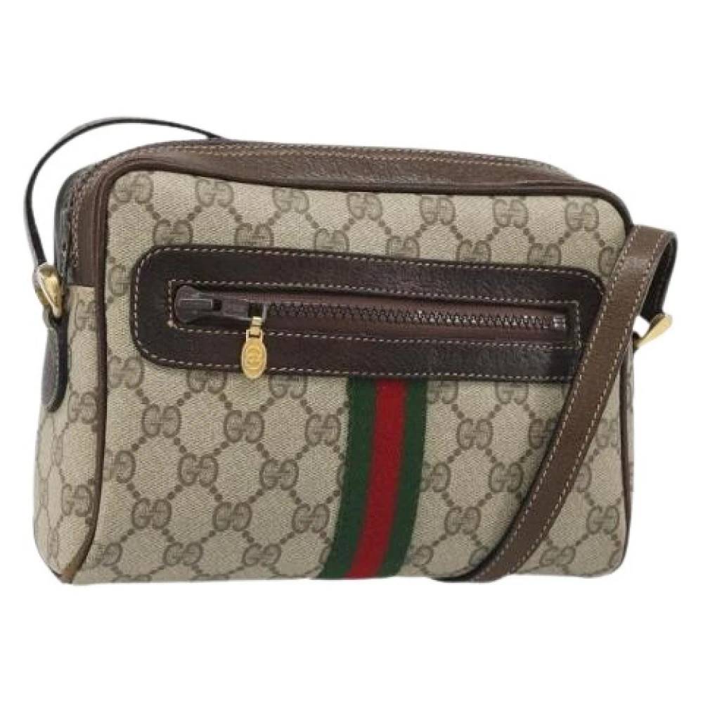 Gucci Vintage Pre-owned Plast gucci-tasker - Vintage - Dame - Beige - ONE SIZE -