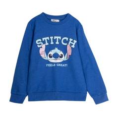 Tröja utan huva Stitch Mörkblå
