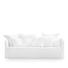 Gervasoni Ghost 112 Sofa - Lino Bianco - Gratis Ekstra Cover