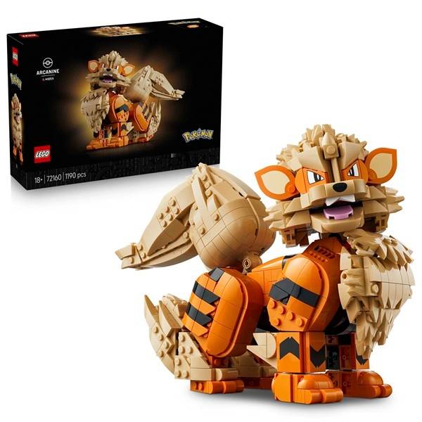 LEGO - PokÃ©mon: Arcanine - PokÃ©mon Center Model Building Kit
