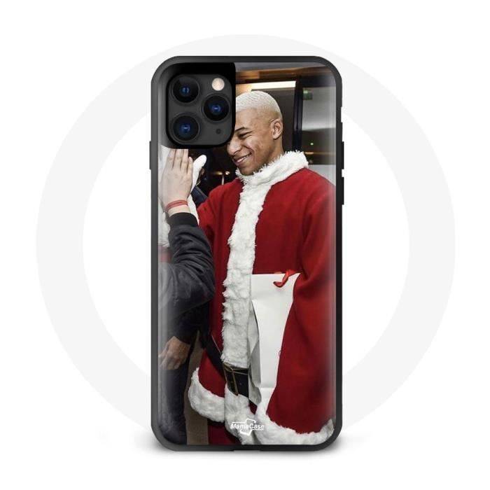 Coque pour Iphone 11 Pro Max Mbappé Foot Joyeux noël