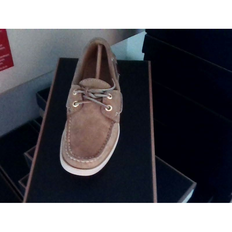 Sebago Docksides Dame Sebago Dockside Woman Shoe Sand Suede Str. 5/35