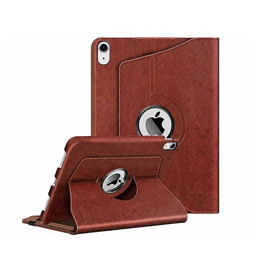 iPad Pro 12,9" (2015-2017) - Retro Diary™ Vintage 360° Onefold Læder Cover - Brun