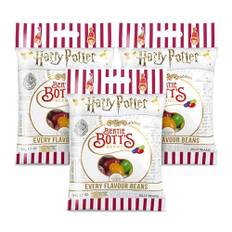 Harry Potter Bertie Bott's Bohnen 3er Pack (3 * 54g) - Jeder Geschmack ein Abenteuer, Bis zu 20 Geschmacksrichtungen, von Marshmallow bis Ohrenschmalz