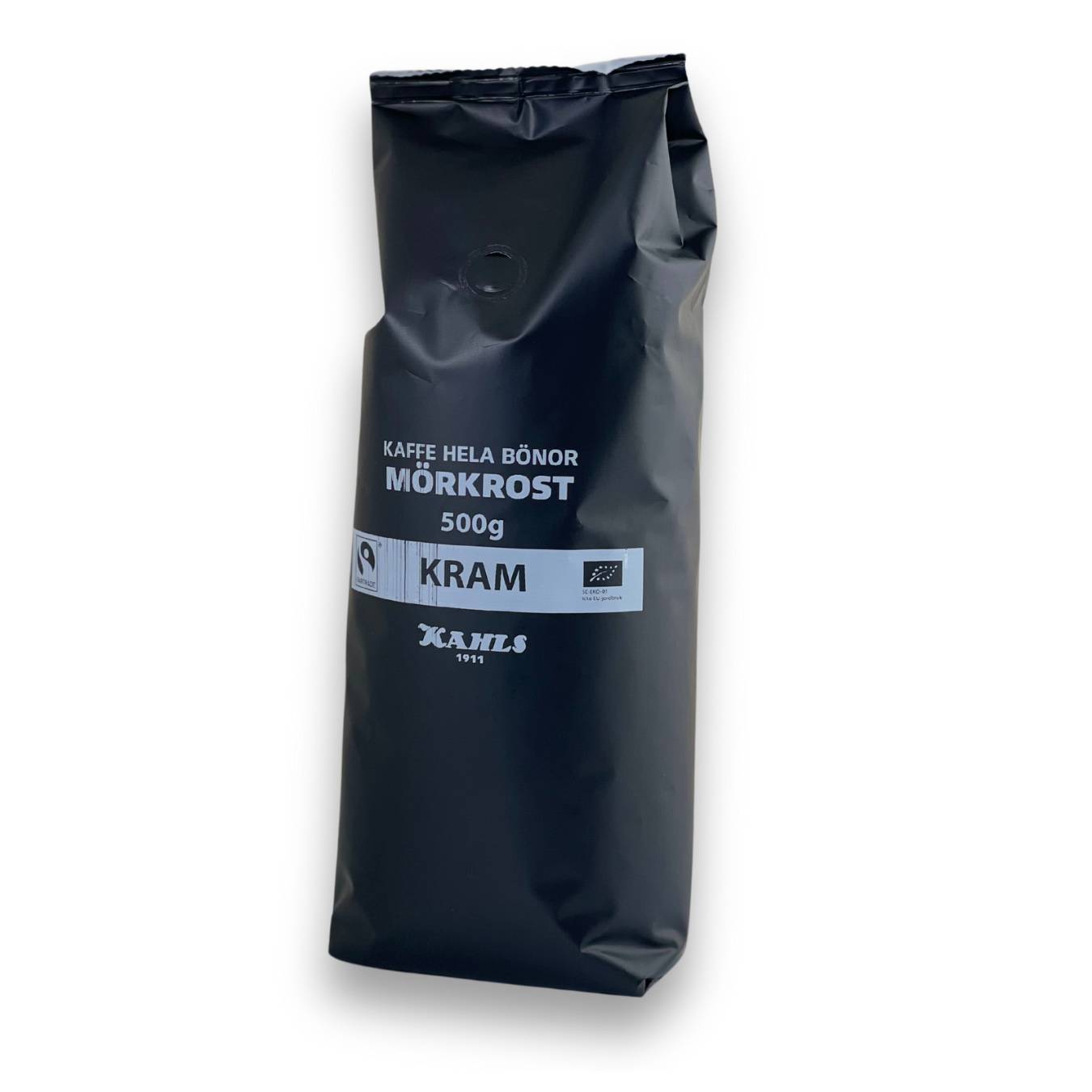Kaffe Kahls Hela Bönor Mörk KRAM Fairtrade & KRAV 0.5kg