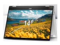 (ComputerSalg) Acer Chromebook Plus Spin 514 CPE594-2N - Flipdesign - Kompanio Ultra - 910 / op til 3.62 GHz - Chrome OS - ARM Immortalis-G925 MC11 - 12 GB RAM - 256 GB SSD UFS - 14 IPS touchscreen 2880 x 1800 (WQXGA+) - Wi-Fi 7 - platinsølv - kbd: Nordisk