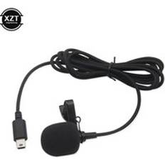 1.5m mini usb mikrofon extern mikrofon stereo mikrofon utomhus sport dv lavalier kl&#xE4;mma f&#xF6;r gopro hero 3/3+ 4