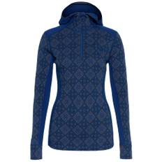Kari Traa Rose Hoodie Skiundertrøje Dame - Azure Blue, Azure Blue / M