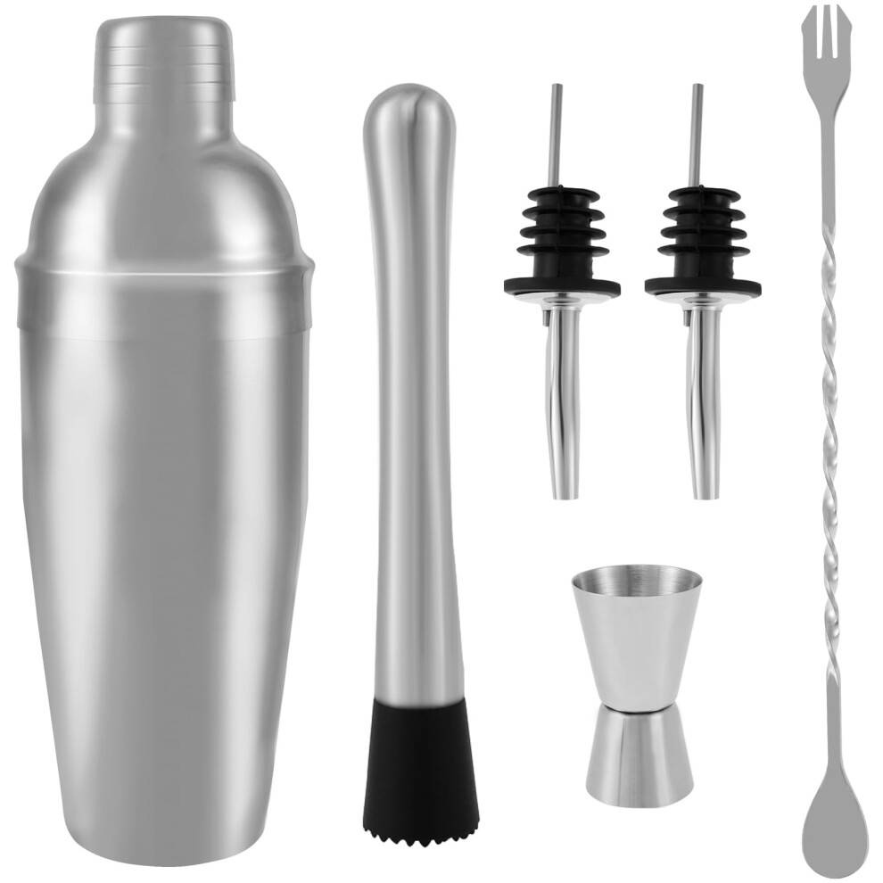 Grusce Cocktail Shaker Sæt Rustfrit Stål 24oz med