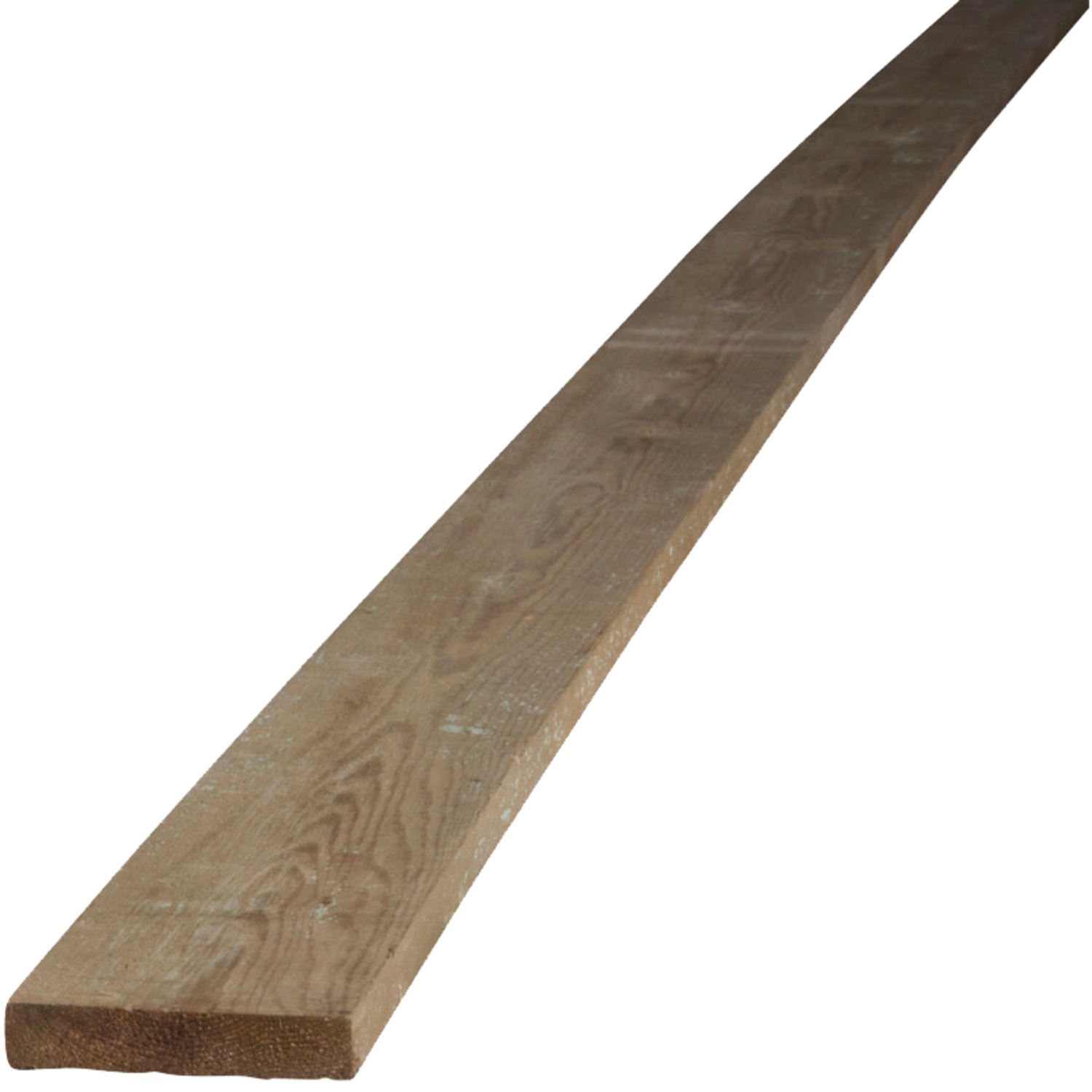 Brædder fyr seksta trykimprægneret 25x100 mm x 3,00 m