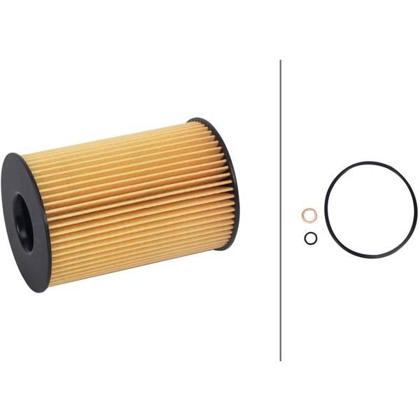 Oljefilter HELLA - alpina, bmw, land rover, rolls-royce - OE 11 42 5 A33 C42, 11 42 7 580 676, 11 42 7 583 220