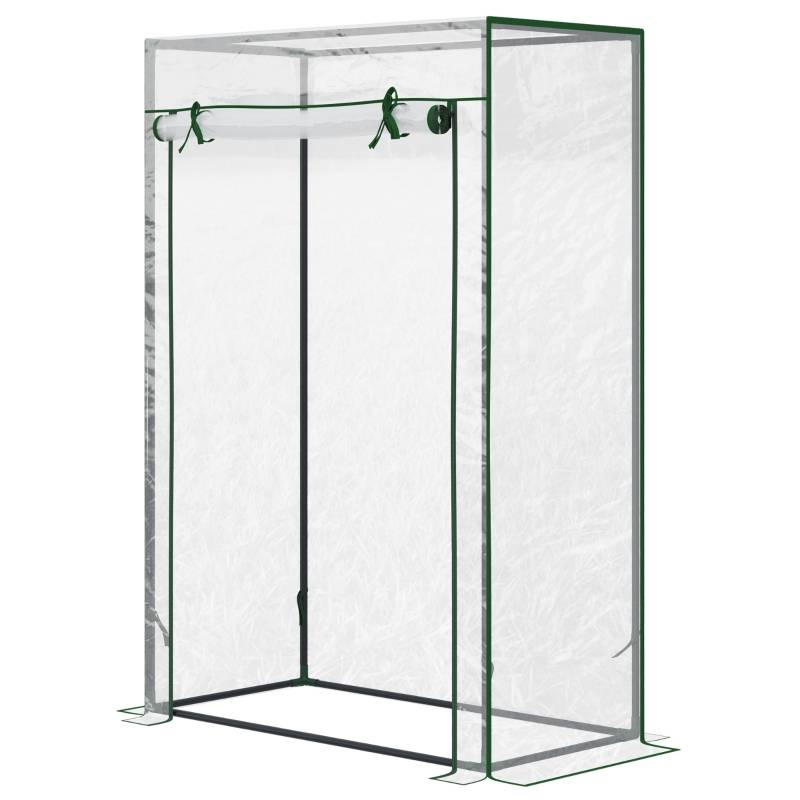 Växthus transparent 100x50x150 cm
