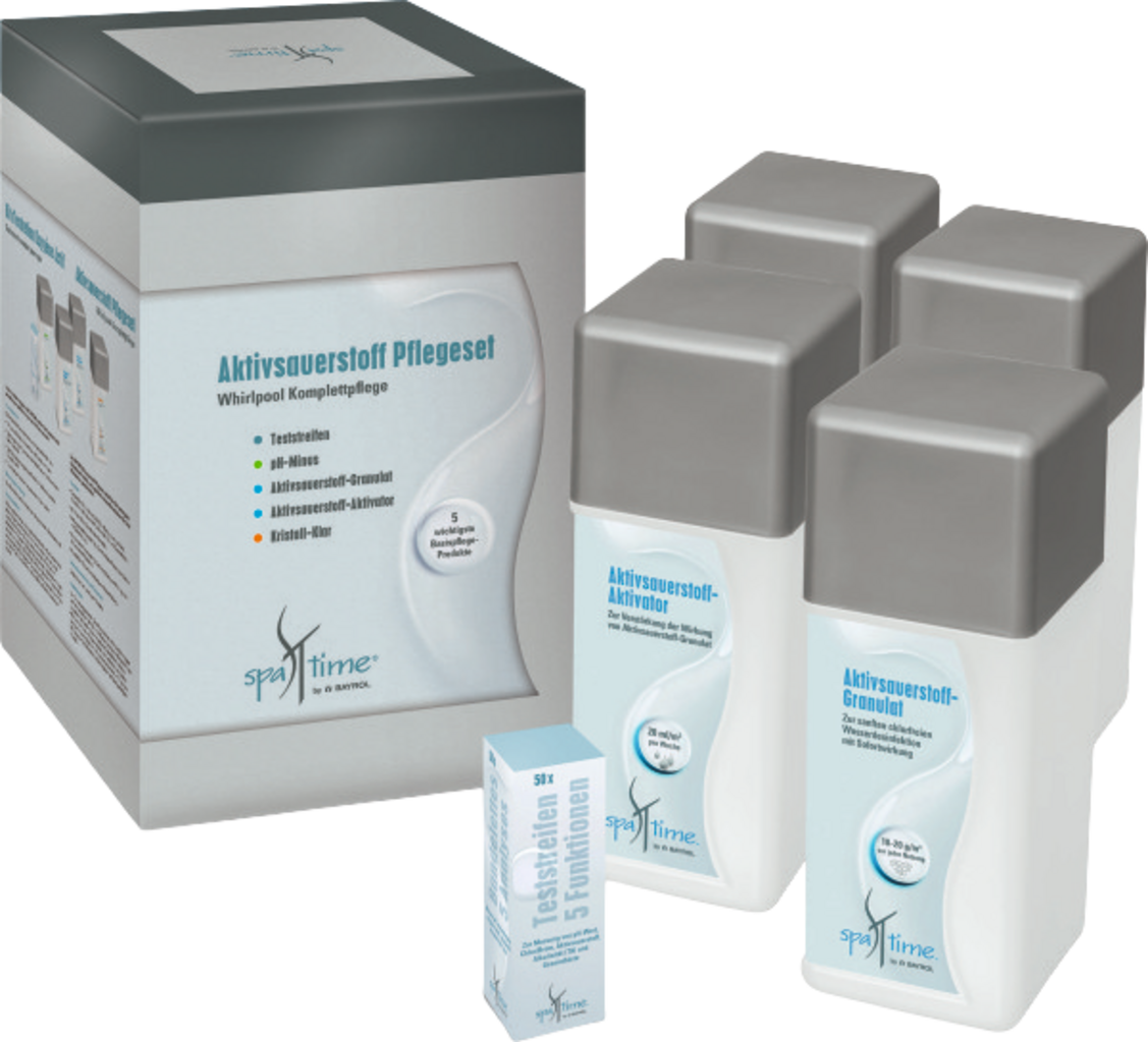 SpaTime Spa Aktiv-Sauerstoff Pflegeset