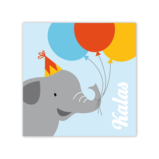 Hoppelina – Inbjudningskort/Party Card “Elefant”