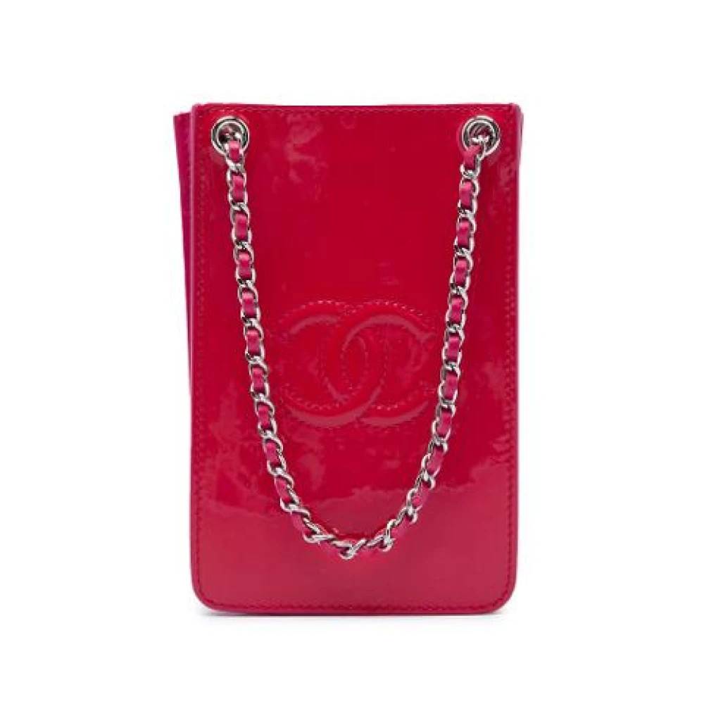 Chanel Vintage Pre-owned Laeder chanel-tasker - Vintage - Dame - Lyserød - ONE SIZE -