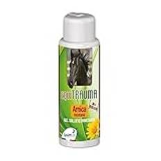 Equitrauma 250 ml arnica för hästar mänsklig användning - 100 % organisk ren berg arnica gel, superstark salva, smärtkräm, muskelhäst smärta knä