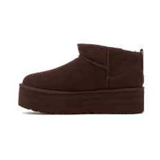 UGG Classic Ultra Mini Platform Burnt Cedar - EU 38