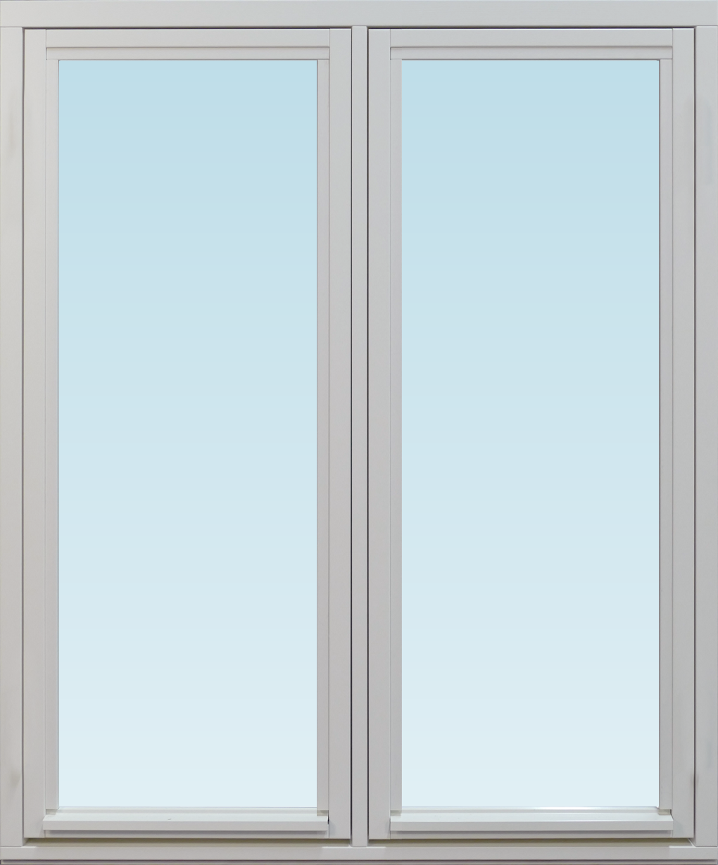 Dala Fönster DF sidohängt fönster utåtgående 980x1180mm  2-luft, insida trä utsida trä, 3-glas  (10x12)