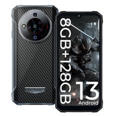 HOTWAV T7 Outdoor Smartphone, 6280mAh 8GB/128GB/1TB Erweiterbar 6.52" HD+ Display Outdoor Handy Ohne Vertrag Günstige, Android 13 21MP+8MP Kamera Dual SIM 4G LET Smartphone - Face ID/GPS/IP68/ IP69K