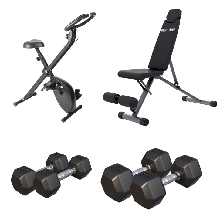 Fitness- og styrketræningspakke